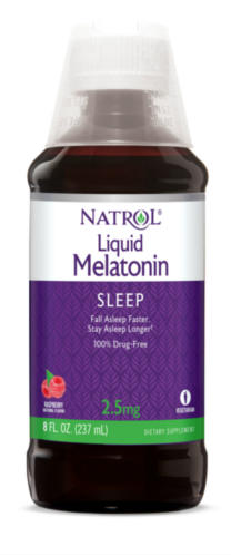 NATROL: Melatonin 2.5mg Liquid 8 oz