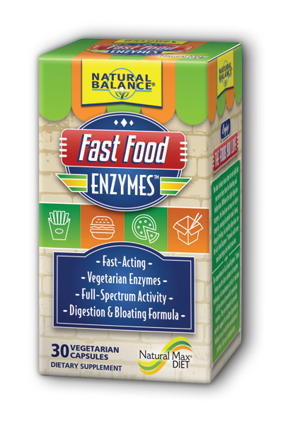 Buy Fast Food Enzymes 90ct - 32534 from Natural Balance and Save Big at