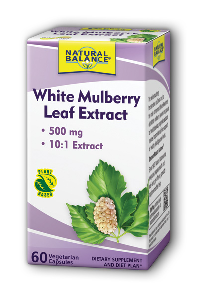 White Mulberry Leaf extract, 60 ct Veg Cap