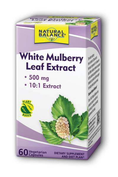 Natural Balance: White Mulberry Leaf extract 60 ct Veg Cap