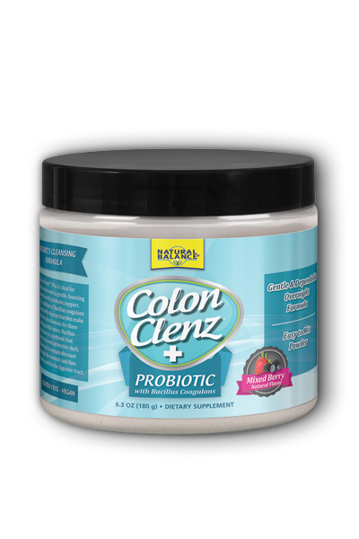 Natural Balance: Colon Clenz Plus Powder Berry Flavor 6.3oz