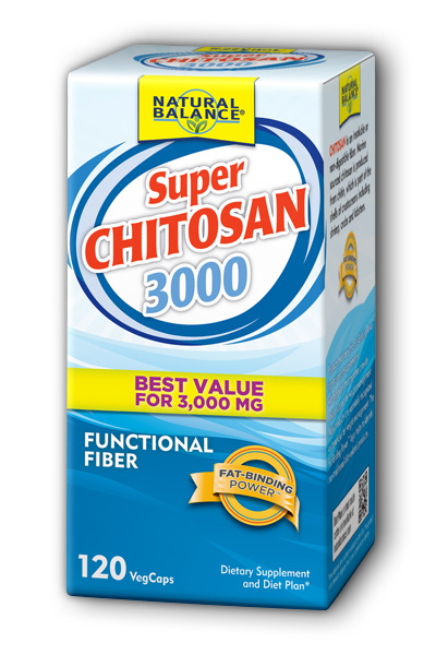 Natural Balance: Super Chitosan 3000 120 Vcp