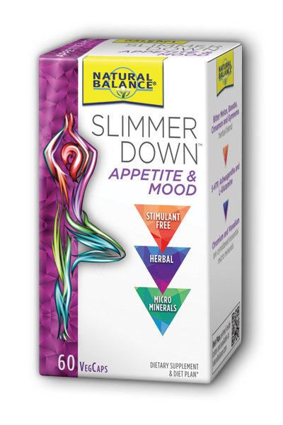 Natural Balance: Slimmer Down Appetite & Mood 60 ct Vcp