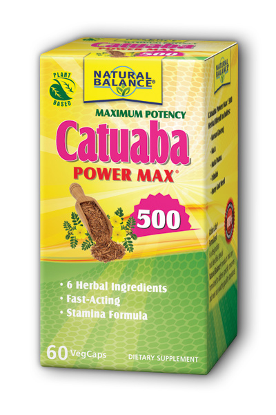 NATURAL BALANCE: Catuaba 500 Power Max 60 cap vegi