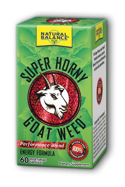 Natural Balance: Super Horny Goat Weed 60 ct 500mg