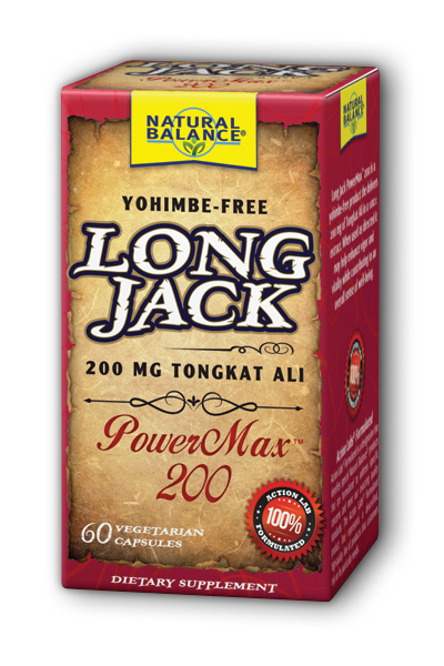 Natural Balance: Long Jack PowerMax 200 200 mg 60 ct Capsule