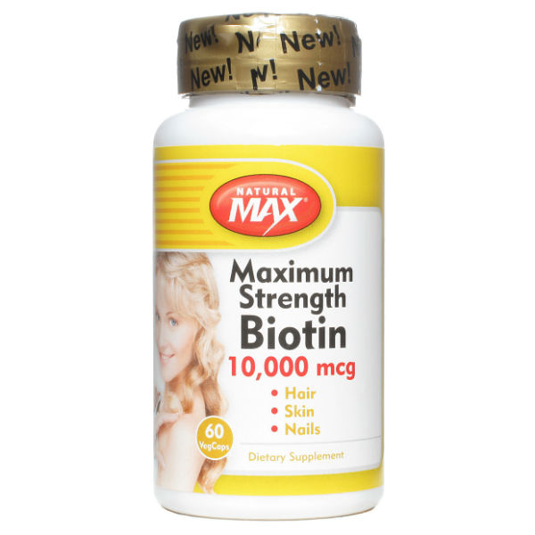 NaturalMax: Biotin 10000mcg 60ct