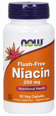 NOW: NIACIN FLUSH FREE 320mg  90 CAPS 1