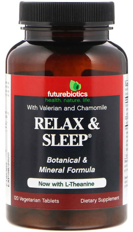 FUTUREBIOTICS: Relax & Sleep 120 tab vegi