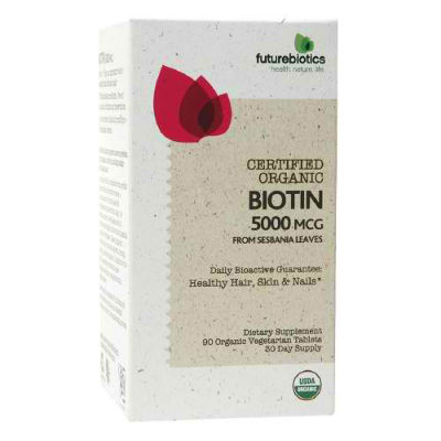 Certified Organic Biotin 5000 mcg
