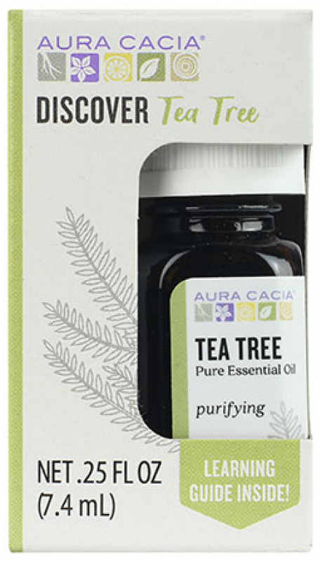 AURA CACIA: Discover Tea Tree 0.25 oz boxed 0.25 oz
