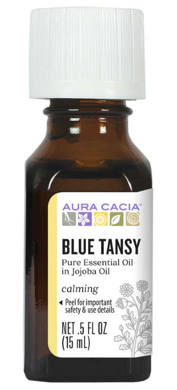 AURA CACIA: Blue Tansy (in Jojoba Oil) 0.5 ounce