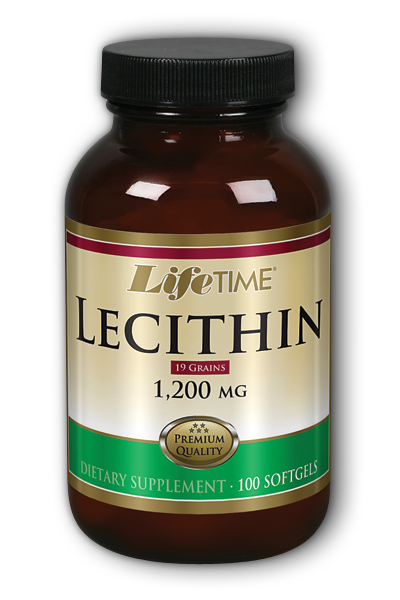 Life Time: Lecithin 19-Grains 100 Softgel