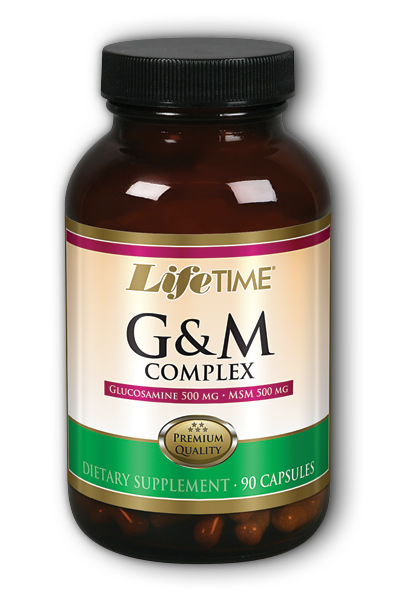 Glucosamine and MSM Complex 1500mg 90  Capsules from Life Time