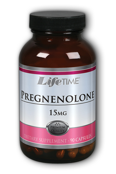 Life Time: Pregnenolone Pharm Grade 15mg 90 ct Cap