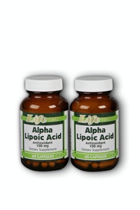 Life Time: Alpha Lipoic Acid 300mg (60 Plus 60 ct) 120 Cap