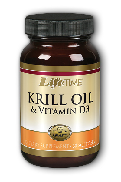 LifeTime: Krill and D3 60 ct