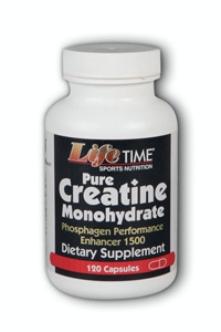 Creatine 100 Pure 750mg 120  Cap from Life Time