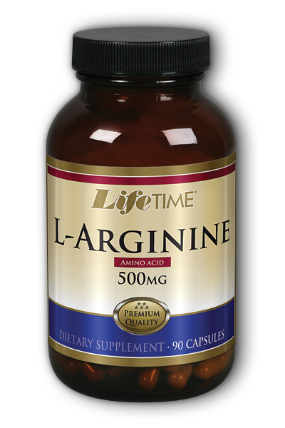 Life Time: L-Arginine 500mg 90 ct Cap