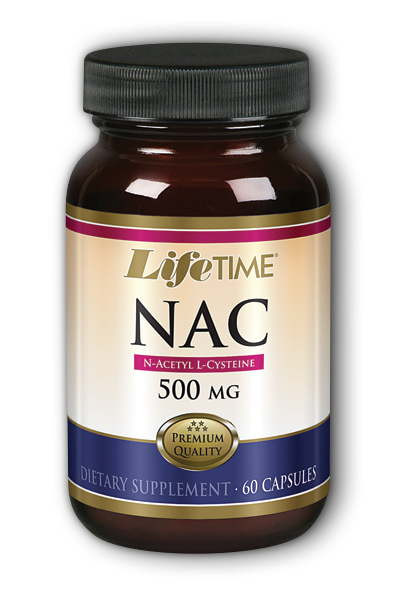 Life Time: N-Acetyl L-Cysteine 500mg 60 ct Cap