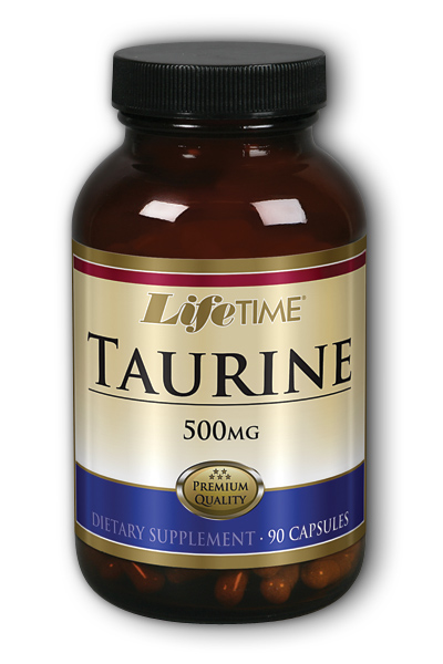 Taurine 500mg 90 ct Cap from Life Time