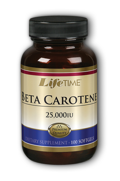 Life Time: Beta Carotene 25000iu 100 ct Sg