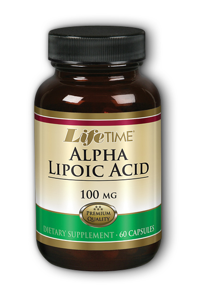 Life Time: Alpha Lipoic Acid 100mg 60 Cap