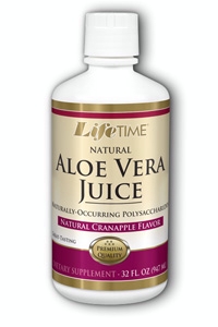 Life Time: Aloe Vera Juice CranApple 12 pk Liq