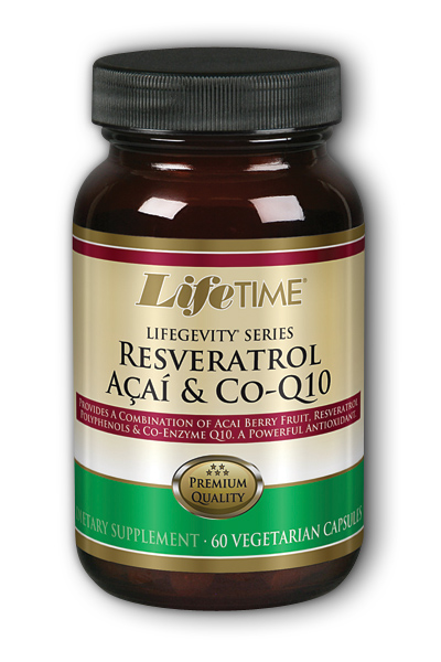 Resveratrol With Acai and CoQ10, 60 ct Vcp