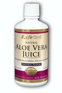 Life Time: Aloe Vera Juice Natural 1 gal