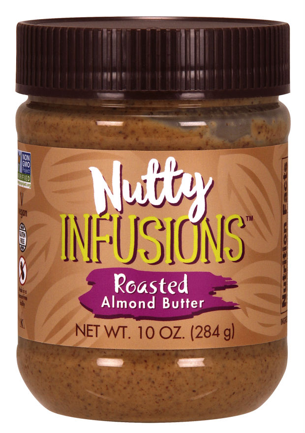 NOW: Nutty Infusion Roasted Almond Butter 10 oz