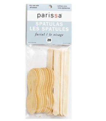 PARISSA LABORATORIES: Wooden Spatulas Large 12 ct