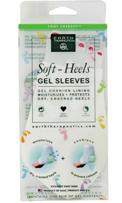 EARTH THERAPEUTICS: Soft Heels Gel Sleeves 1 pair