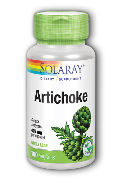 Solaray: Artichoke Leaves 100ct 405mg