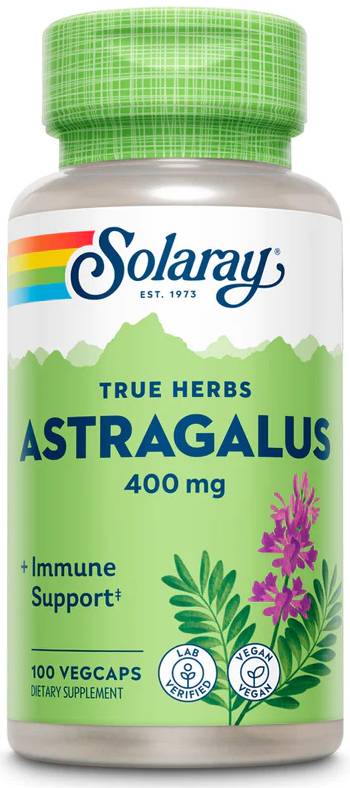 Solaray: Astragalus 100ct 400mg