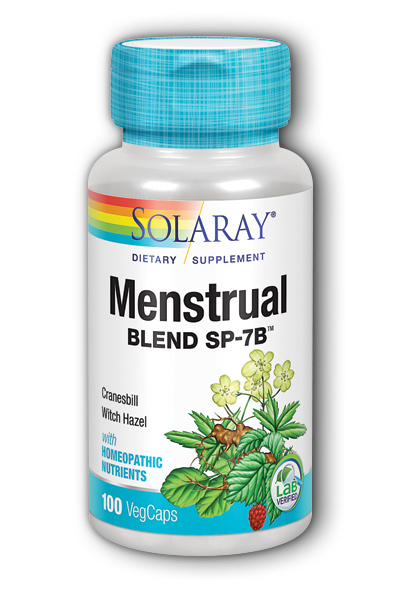 Solaray: Menstrual Blend SP-7B 100ct