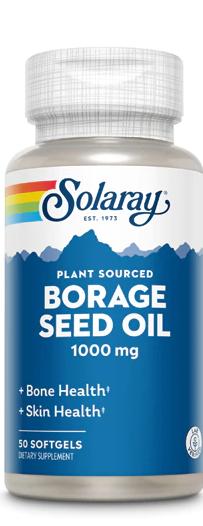 Borage Seed Oil GLA, 50ct 240mg