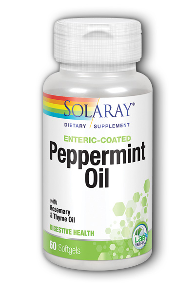 Solaray: Peppermint Oil 60ct