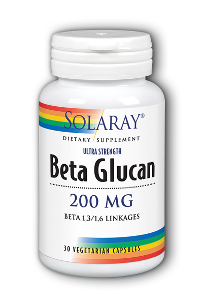 Beta Glucan 200mg 30ct 200mg from Solaray