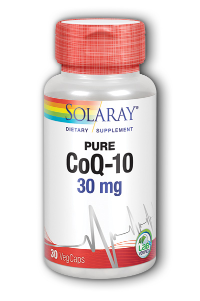 Solaray: Pure CoQ10-30 30ct 30mg
