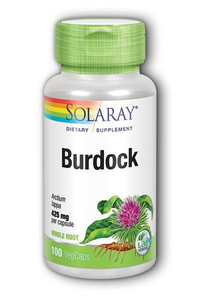 Solaray: Burdock Root 100ct 425mg