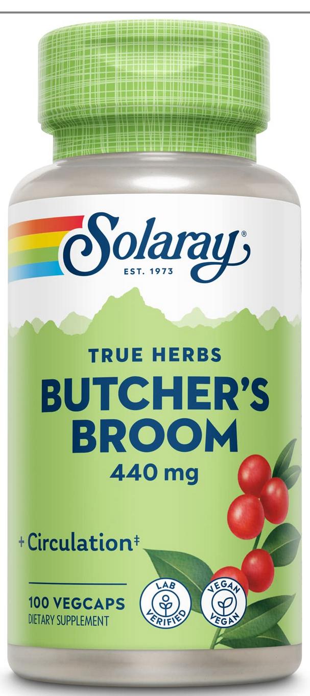 Solaray: Butcher's Broom 100ct 440mg