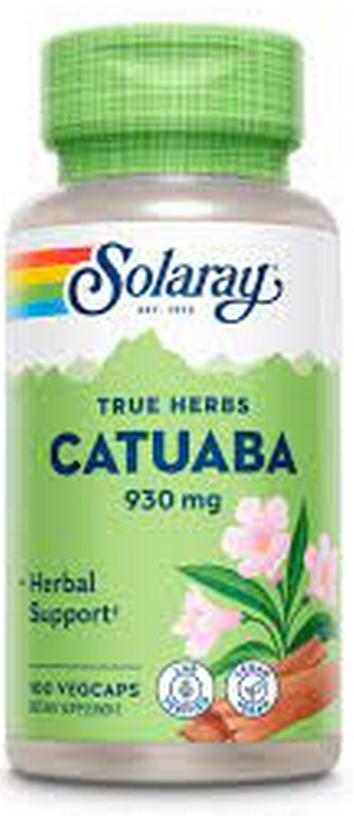 Solaray: Catuaba Bark 100ct 465mg