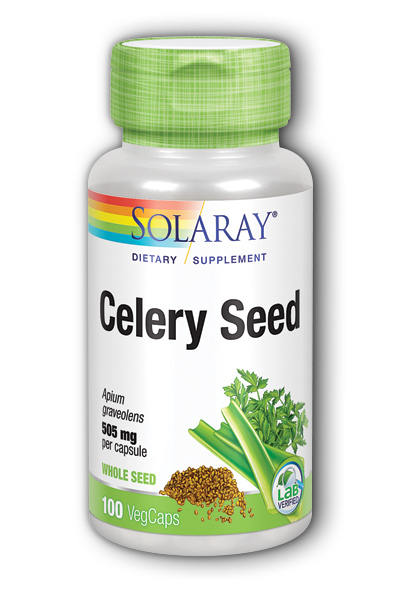 Solaray: Celery Seed 100ct 505mg