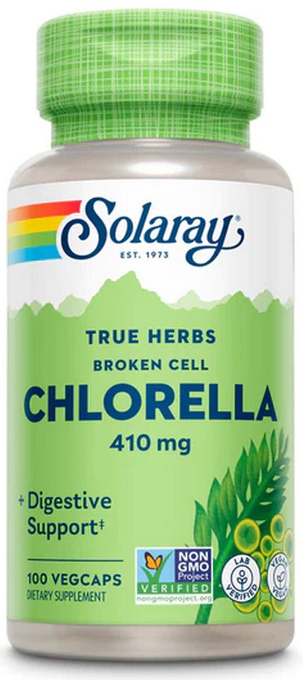 Solaray: Chlorella 100ct 410mg