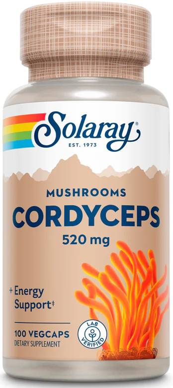 Solaray: Cordyceps 100ct 520mg