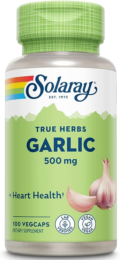 Solaray: Garlic 100ct 580mg