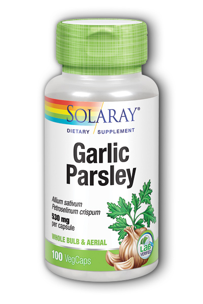 Solaray: Garlic and Parsley 100ct 530mg