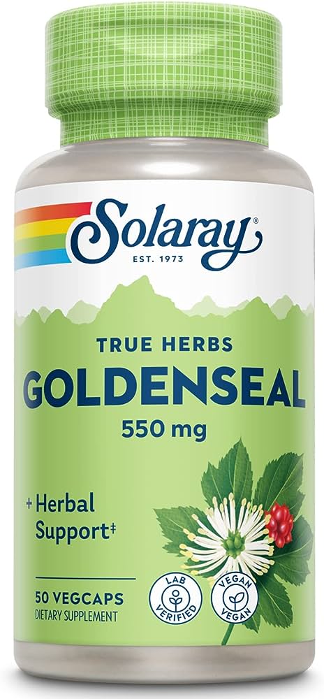 Solaray: Goldenseal Root 50ct 550mg