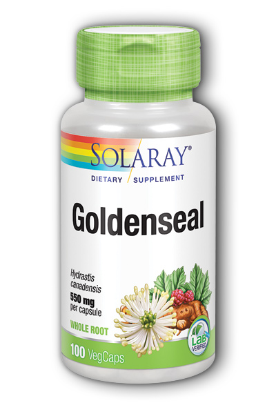 Solaray: Goldenseal Root 100ct 550mg